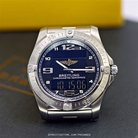 used breitling watches for sale|pre owned breitling aerospace.